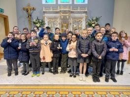 P4 received their bottles of Holy Water
