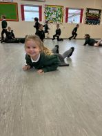 P1 enjoying PE with Mr McQuaid
