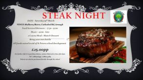 School Fundraising Steak Night